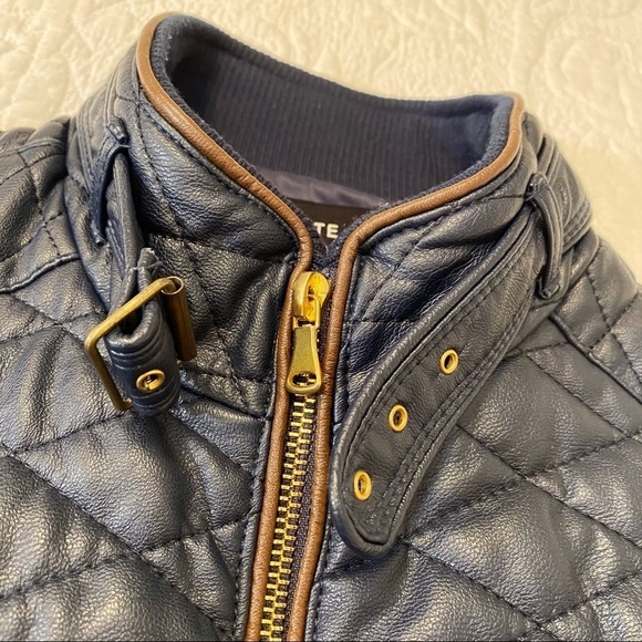 Fate Quilted Faux Leather Zip Front Vest - XS - Picture 13 of 13